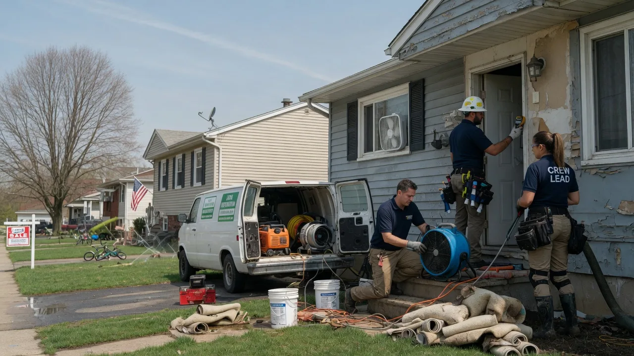 Flood Cleanup in North Ridgeville, OH near me