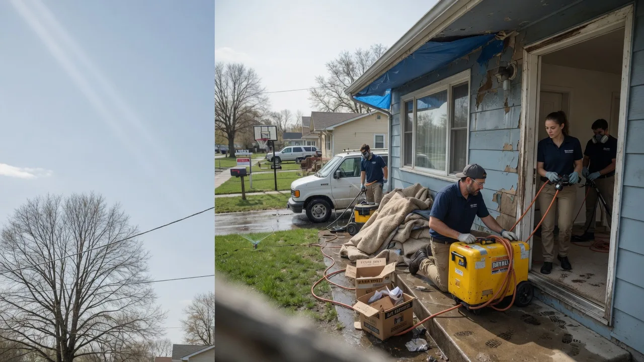 Basement Flood Cleanup in North Ridgeville, OH near me